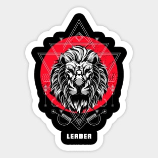 Leader Sticker